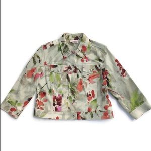 3 Sisters Cotton Canvas Jacket Size M